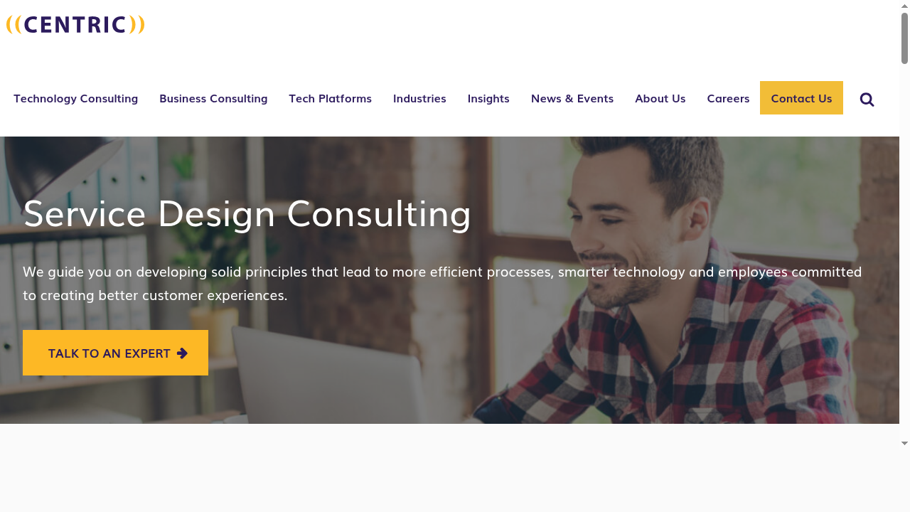 Service Design Consulting - Drive Better Customer Journeys - Centric Consulting
