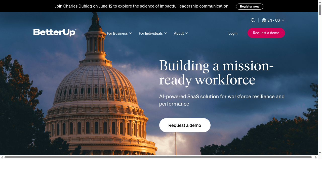 BetterUp for Government | BetterUp
