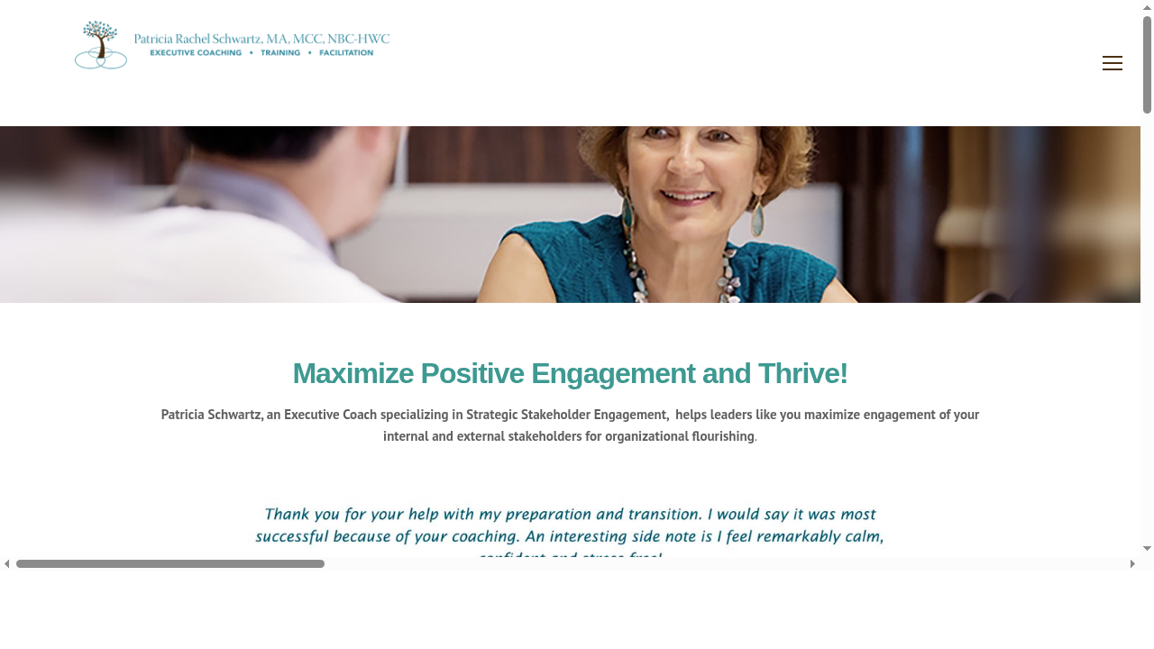 Patricia Schwartz Leadership Coaching