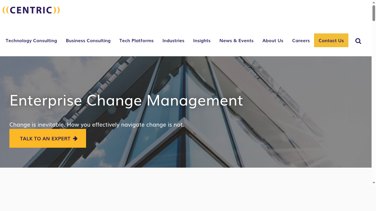 Enterprise Change Management - Centric Consulting