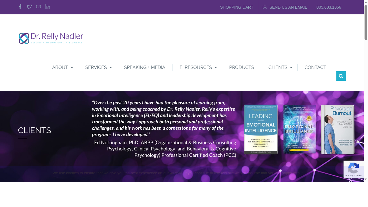 Client List - Emotional Intelligence & Leadership Training, Santa Barbara CA