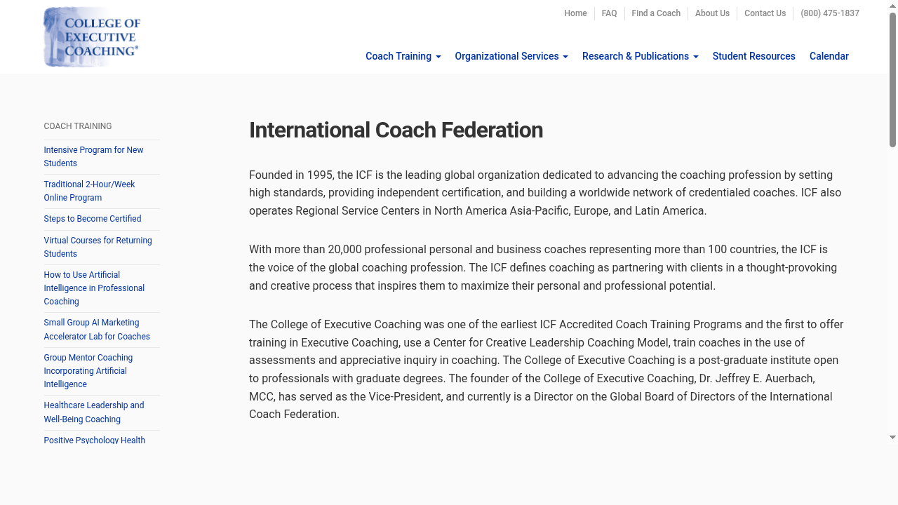 International Coach Federation