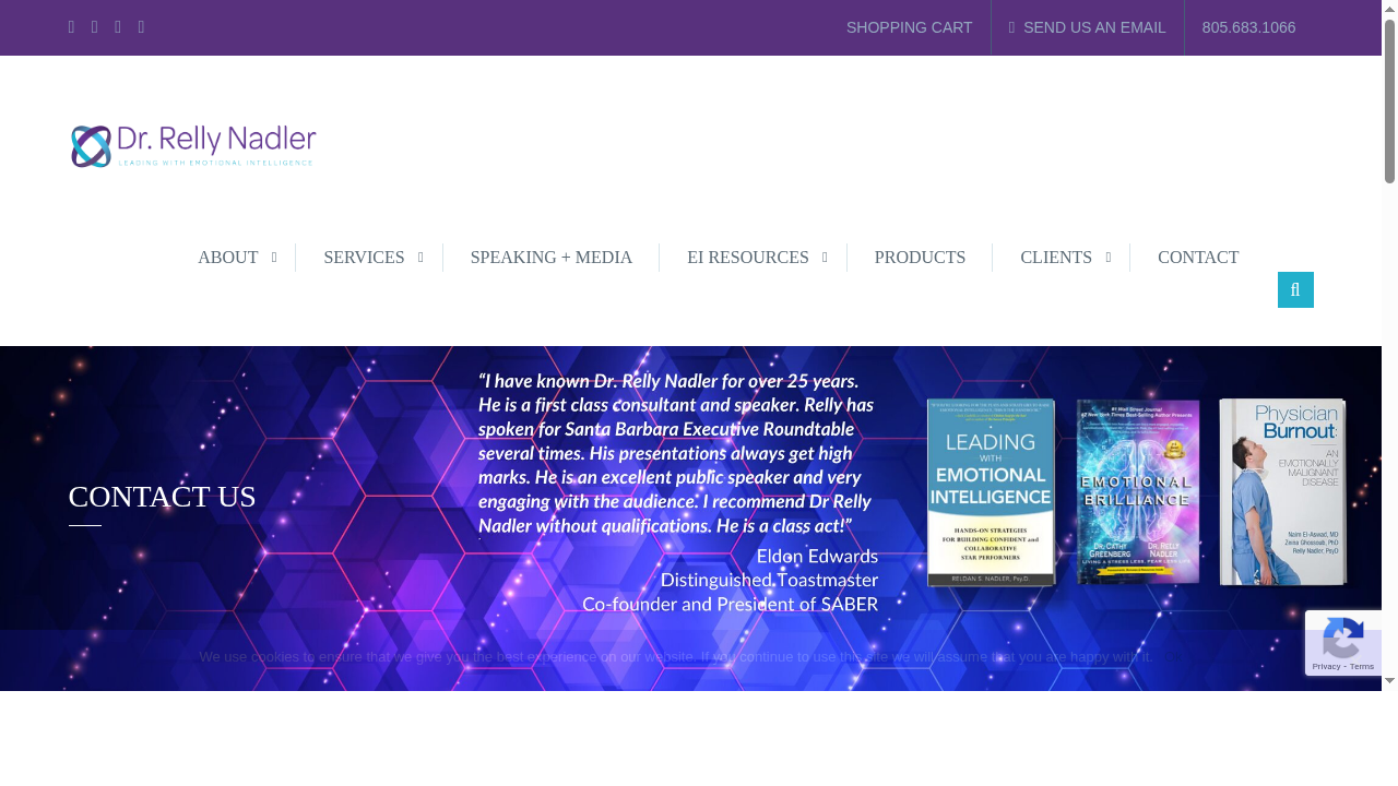 Contact Us - Emotional Intelligence & Leadership Training, Santa Barbara CA