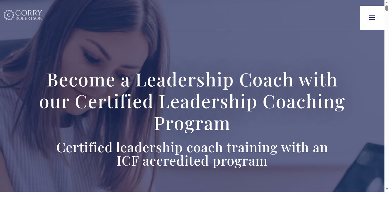 ICF Certified Leadership Coaching Program | Coach Training Academy