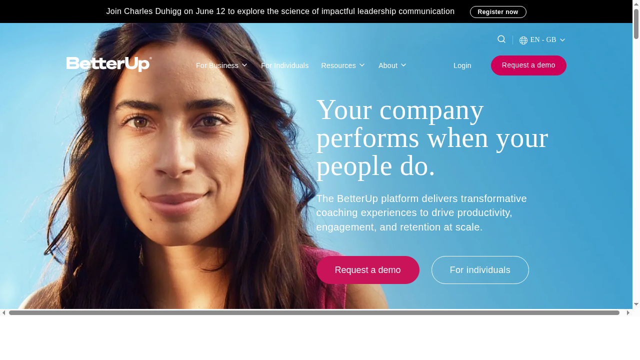The Most Comprehensive Coaching Platform | BetterUp