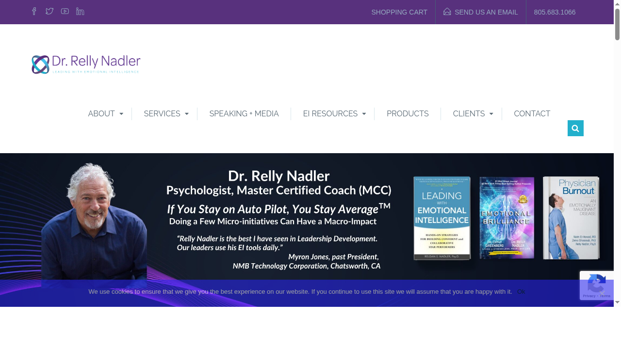 Dr. Relly Nadler - Emotional Intelligence & Leadership Training, Santa Barbara CA
