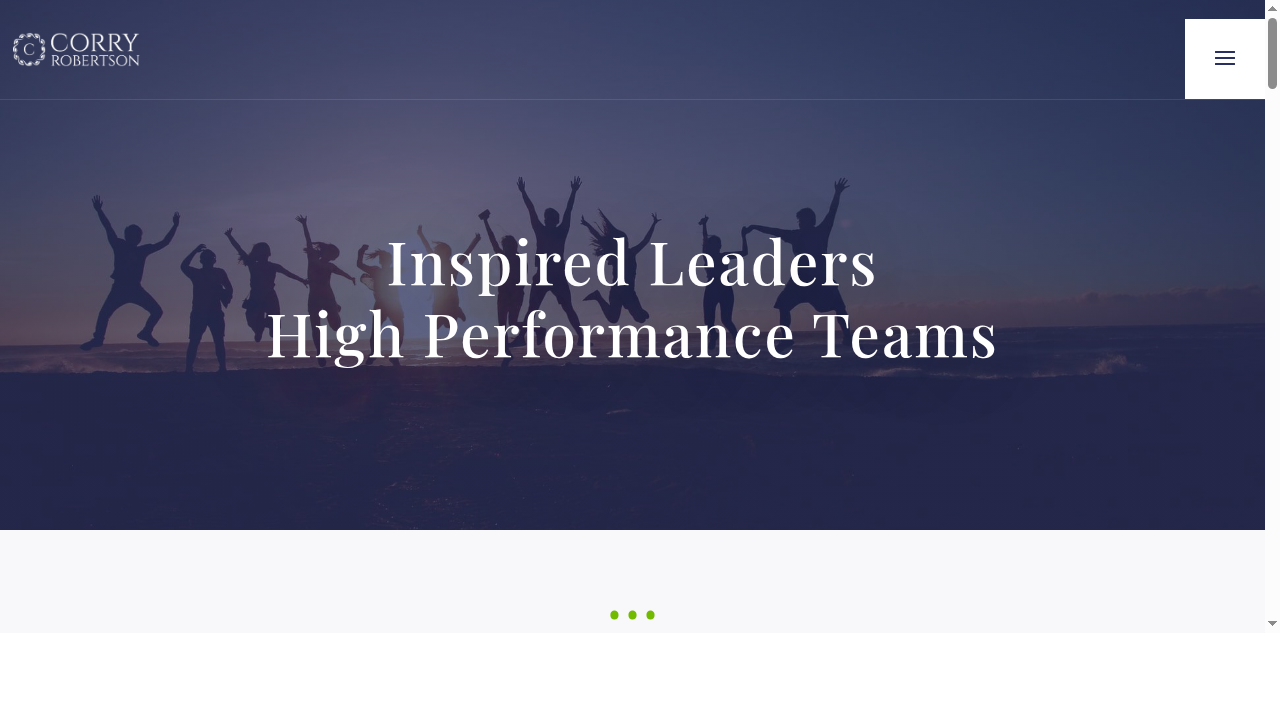 Leadership Training | Corry Robertson