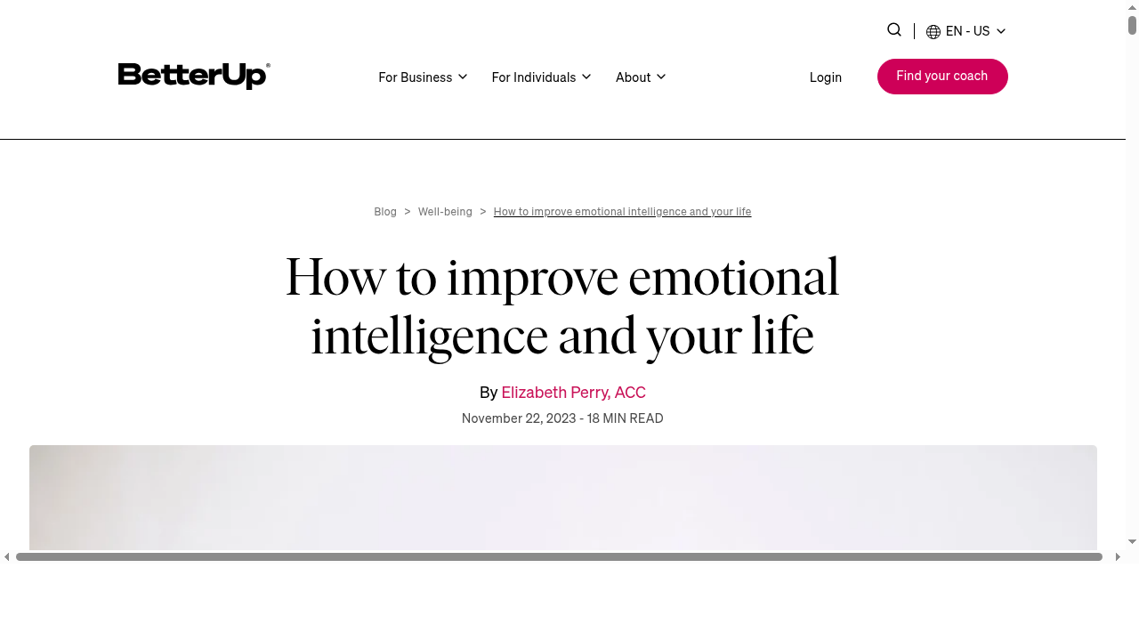 How to Improve Emotional Intelligence