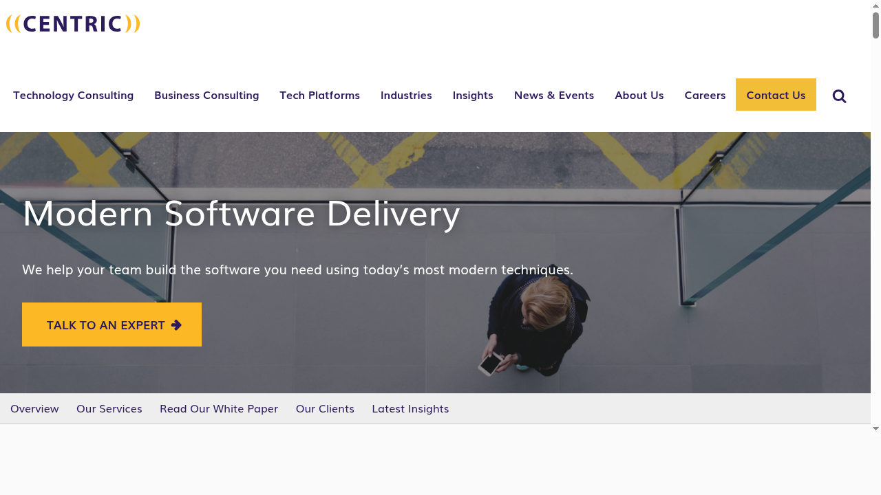 Modern Software Delivery - Technology Solutions - Centric Consulting