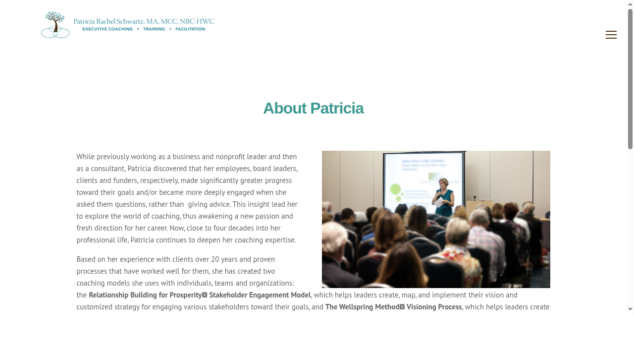 About Patricia — Patricia Schwartz Leadership Coaching