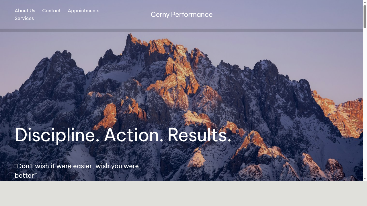 Cerny Performance