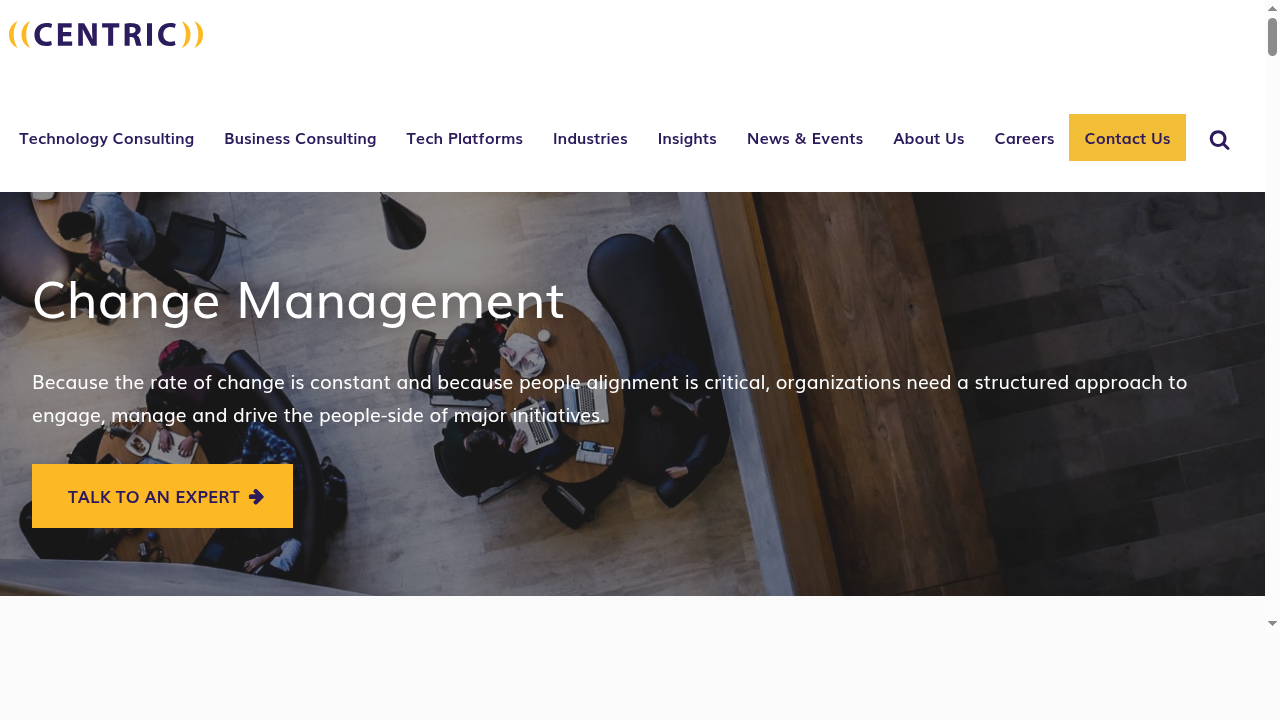 Organizational Change Management - Centric Consulting