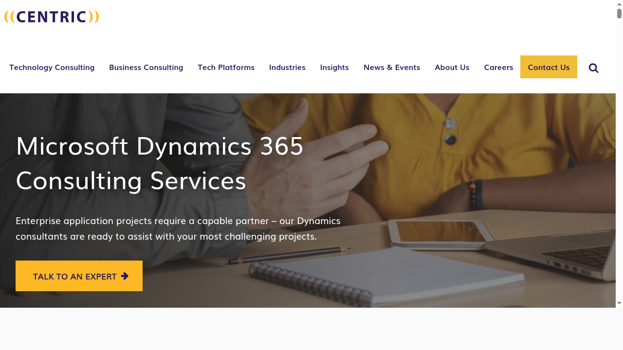 Microsoft Dynamics 365 Consulting - Centric Consulting