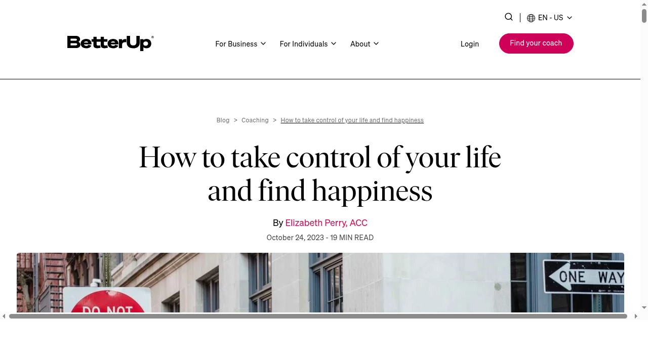 How to Take Control of Your Life: 7 Tips to Regain Happiness