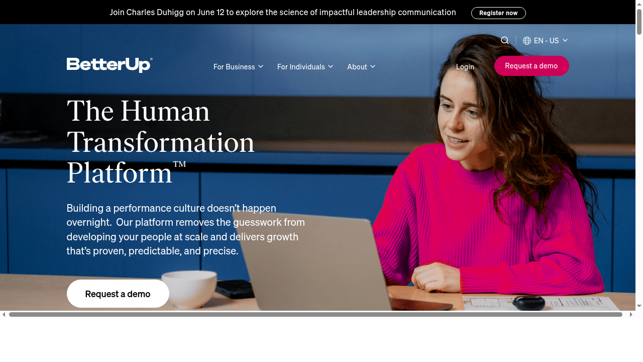 The Human Transformation Platform | BetterUp