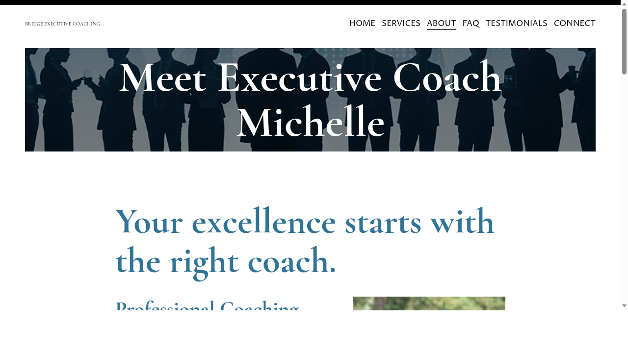 Meet Michelle | San Luis Obispo County | Santa Barbara County | Arroyo Grande | USA — BRIDGE EXECUTIVE COACHING