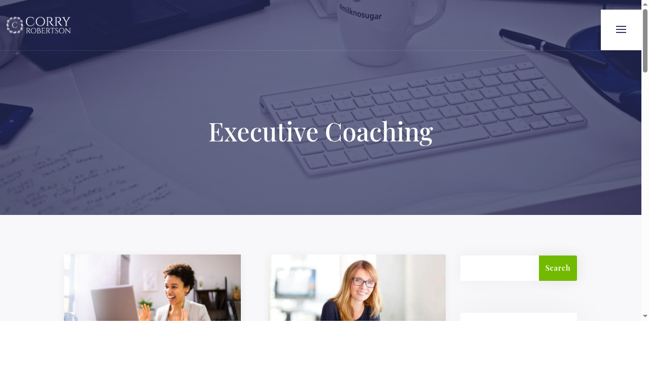 Executive Coaching Archives | Corry Robertson
