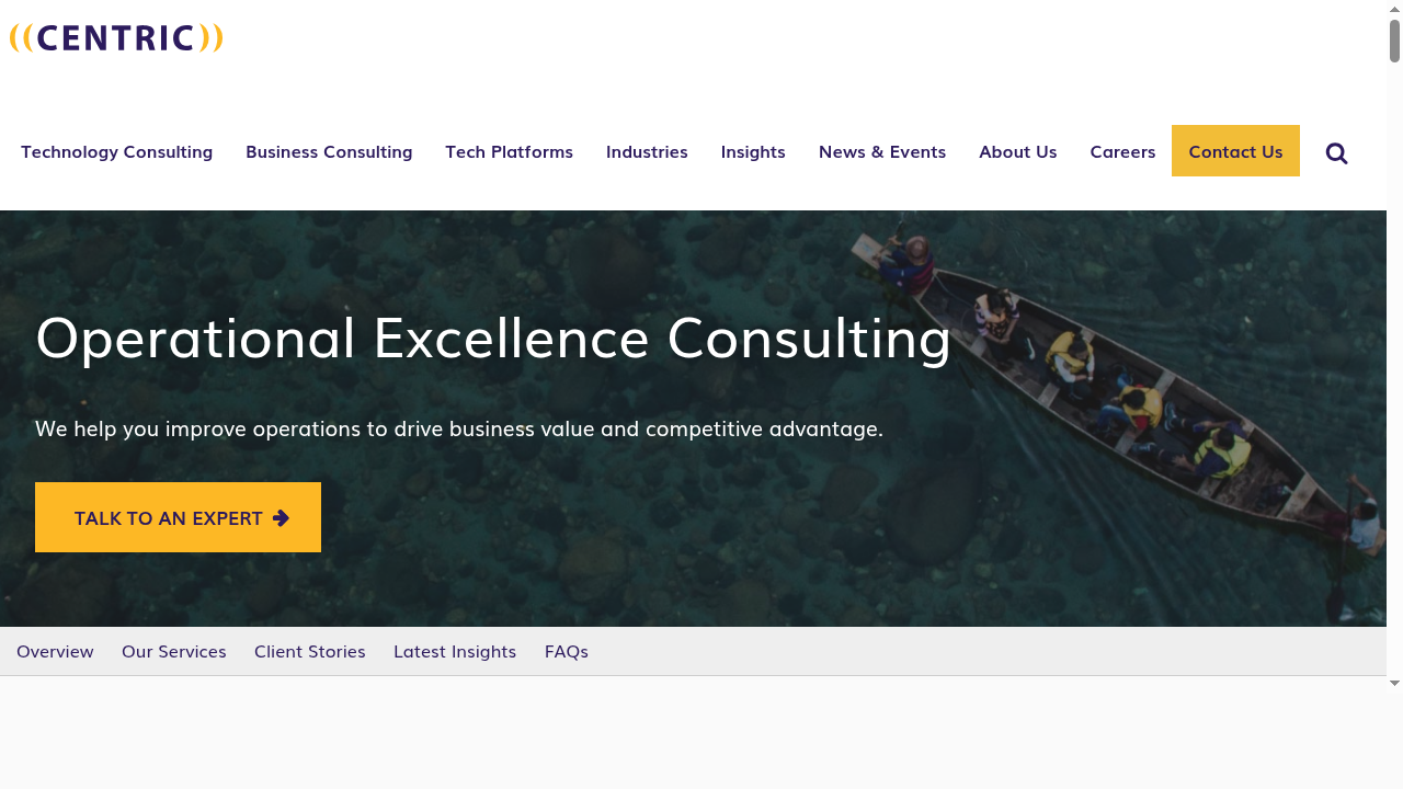 Operational Excellence Consulting - Centric Consulting
