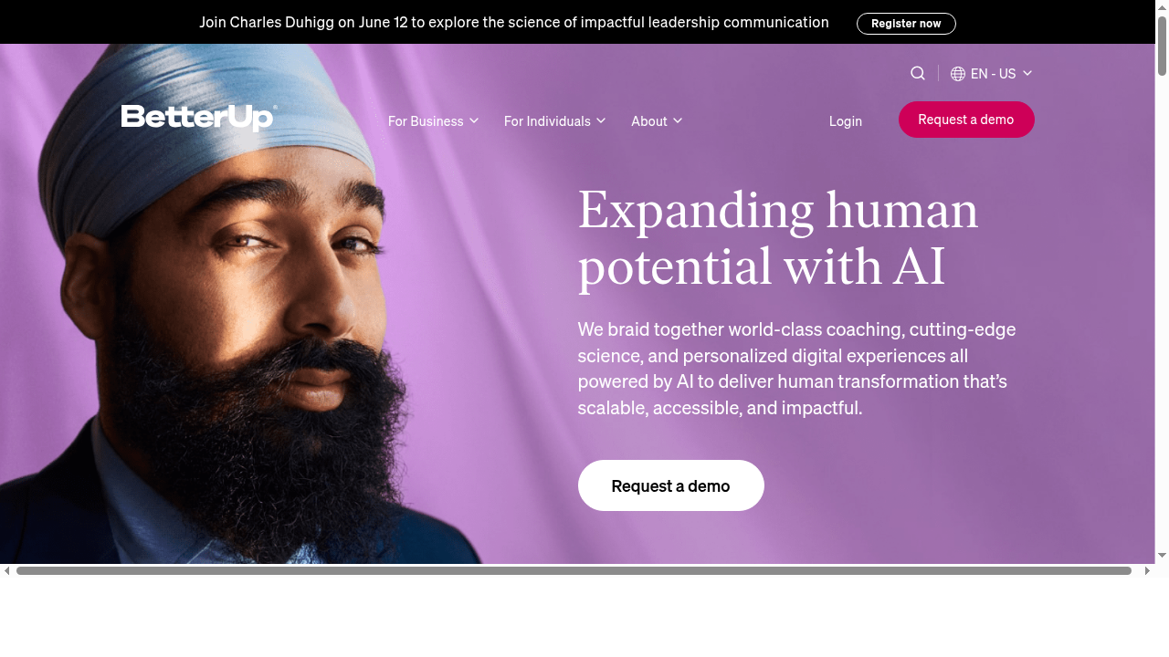 Powered by AI | BetterUp