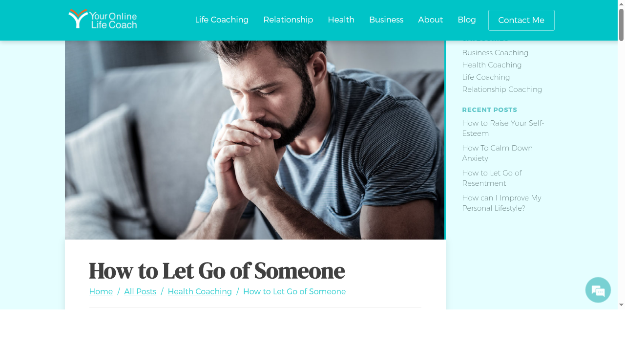 How to Let Go of Someone - Your Online Life Coach